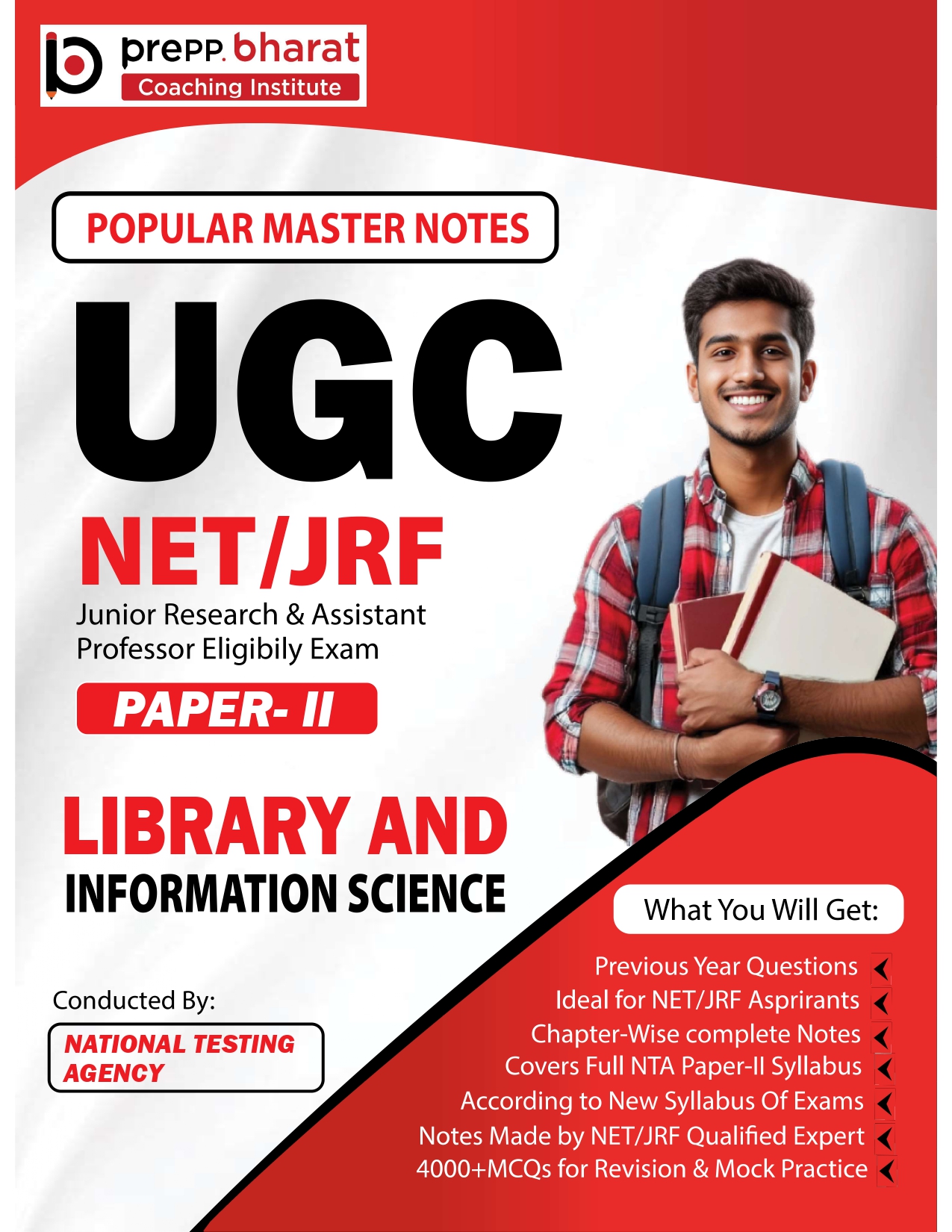 UGC NET Library Science E-Notes cover Page